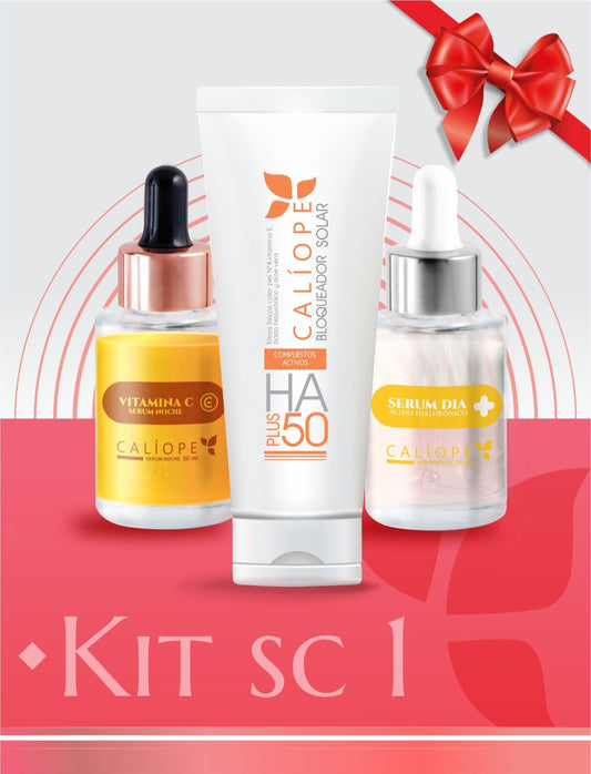 kit 1 crema +dia + vitamina c